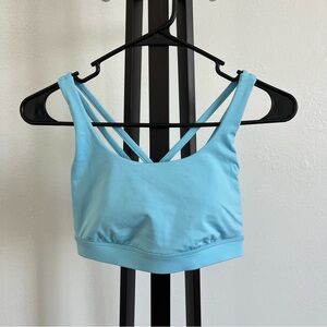lululemon athletica Energy Sports Bra in Light Blue Size 6